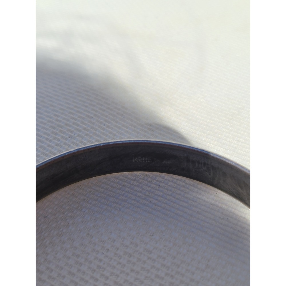 Monet Silver Tone Bangle bracelet - Picture 4 of 5
